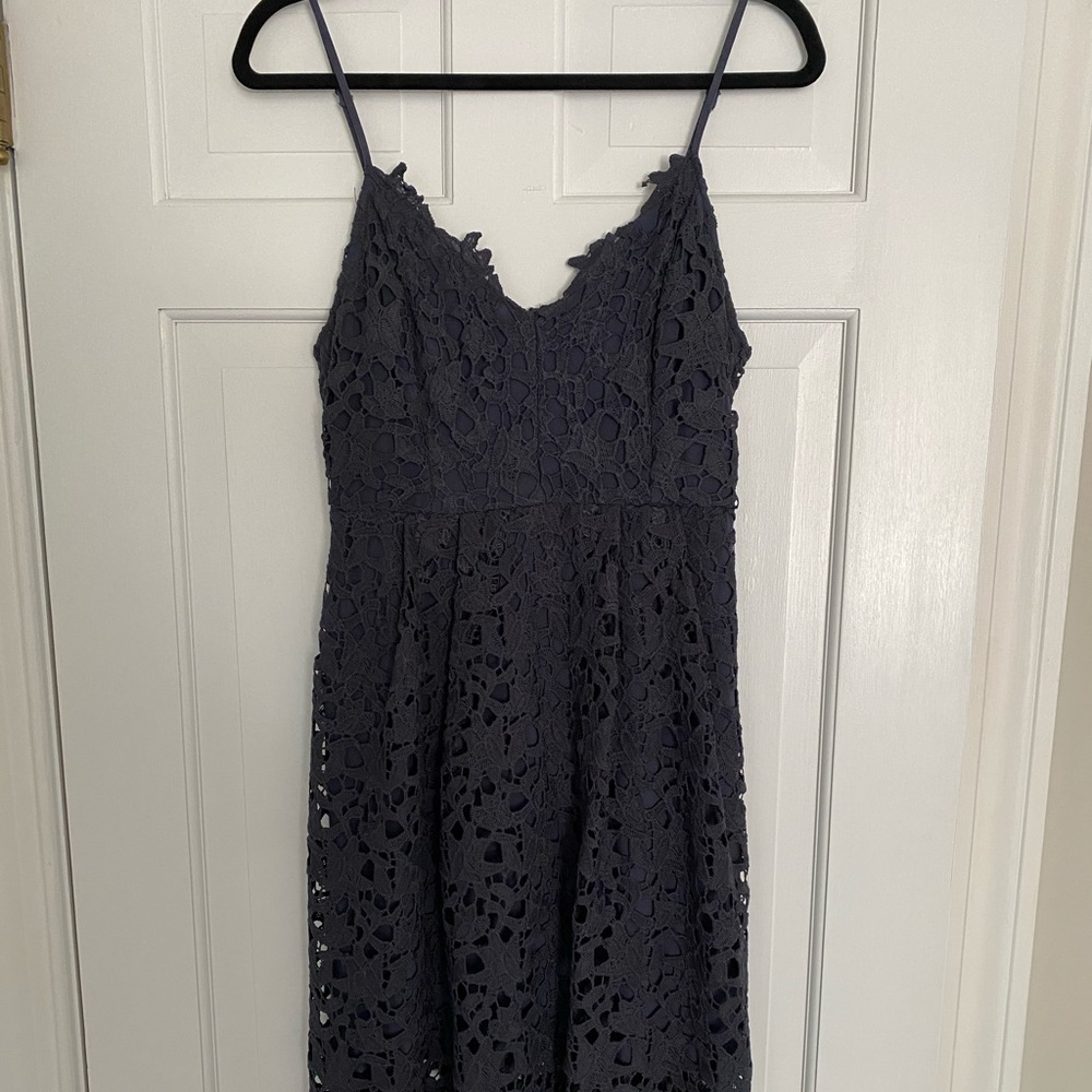 ASTR The Label Lace Midi Dress